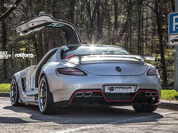 مرسدس SLS AMG ستاره آلمان ها!